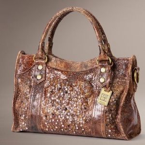 Frye Deborah Studded Satchel